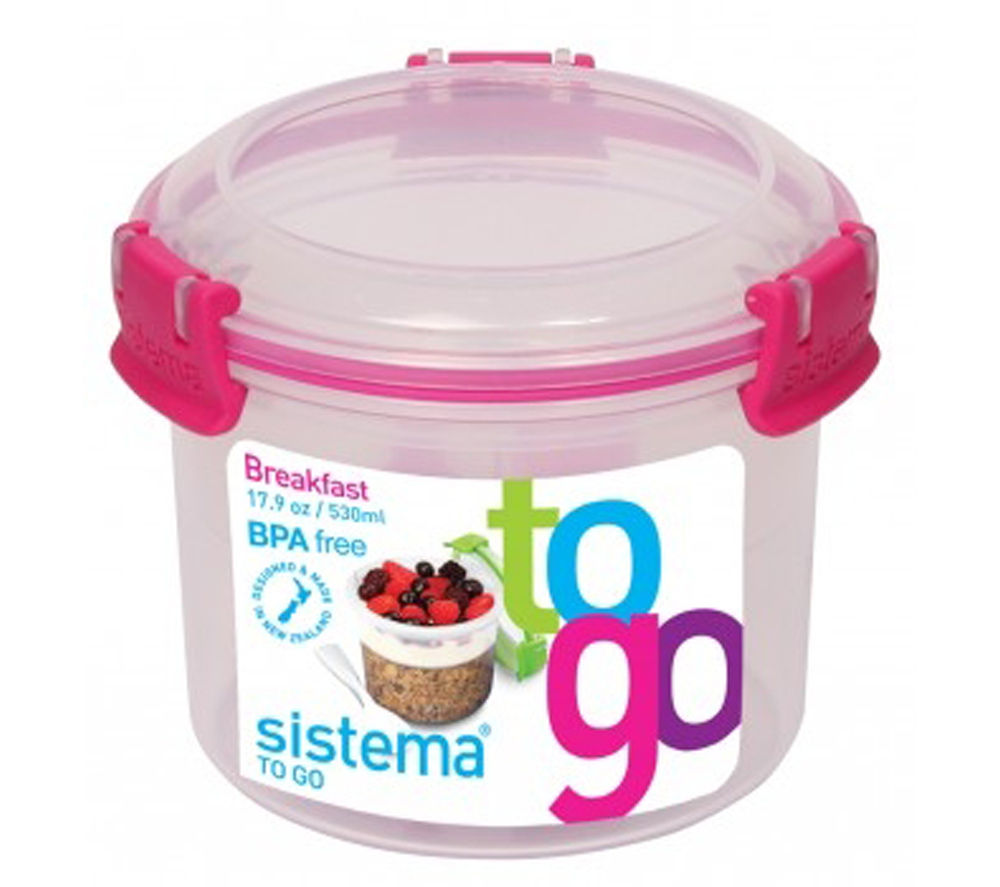 SISTEMA Round 0.53-litre Breakfast to Go Pot Reviews