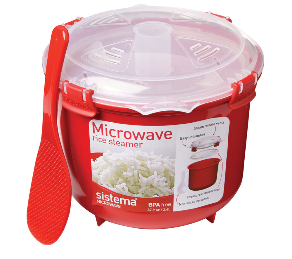 SISTEMA Round 2.6-litre Rice Steamer