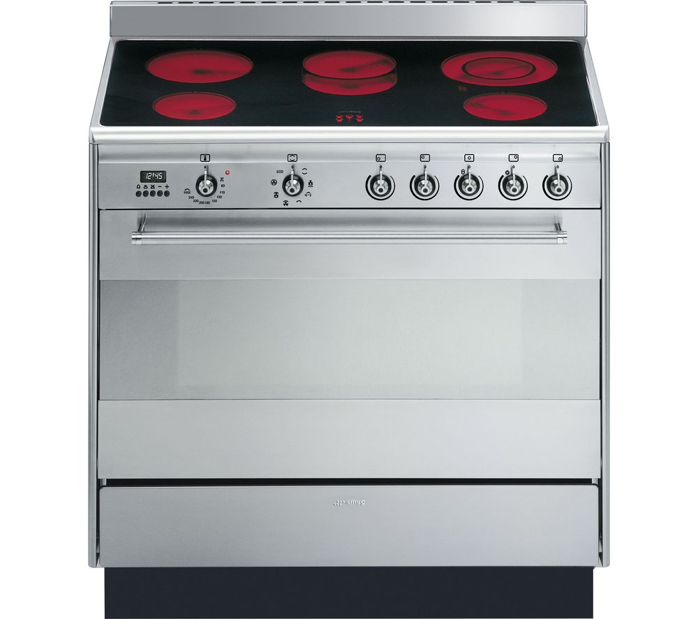 SMEG Concert 90 cm Electric Ceramic Range Cooker Reviews