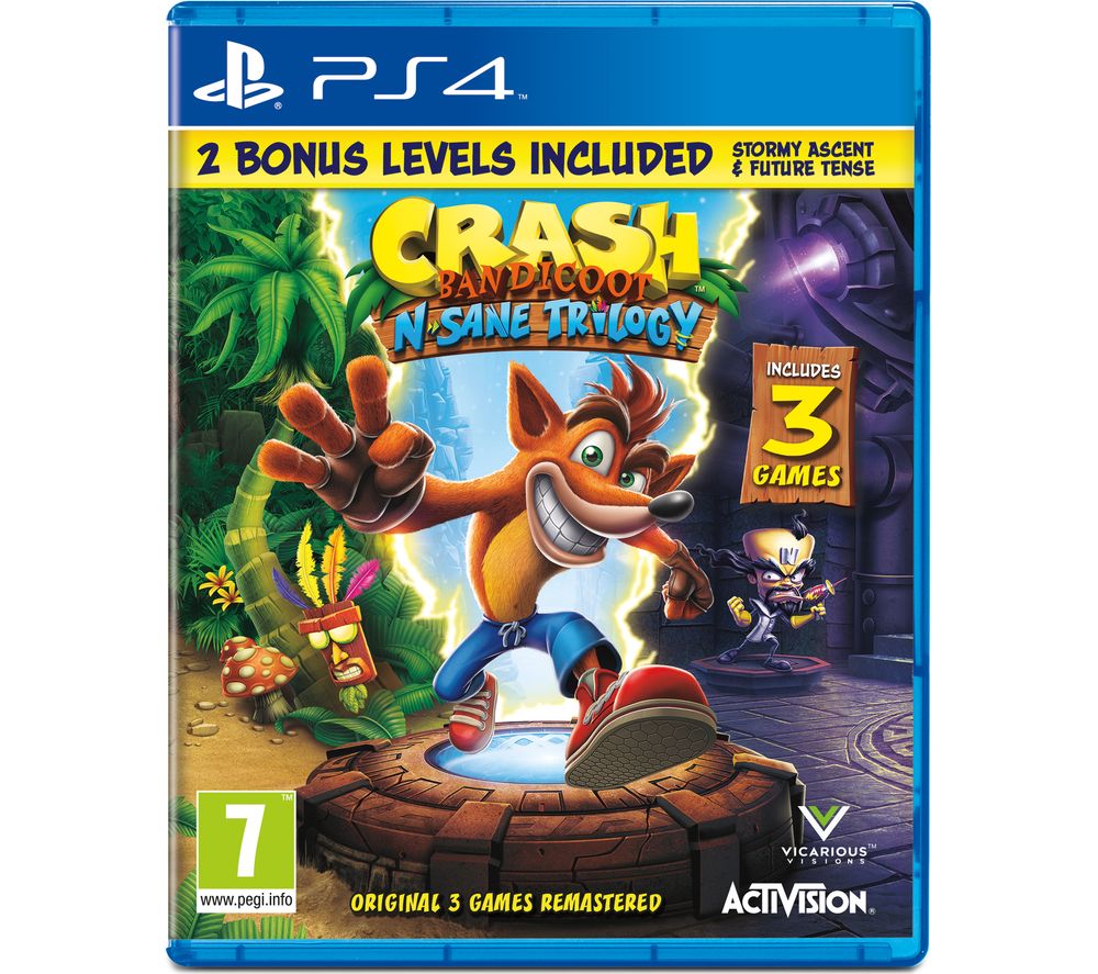 SONY Crash Bandicoot N Sane Trilogy Reviews