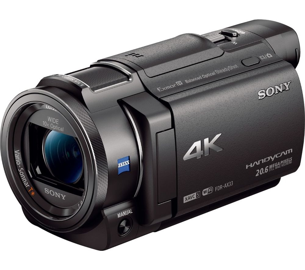 SONY Handycam FDR-AX33 4K Ultra HD Camcorder Reviews