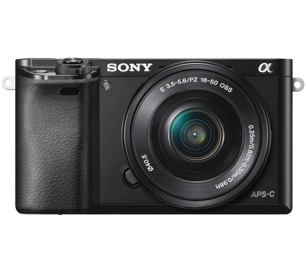 SONY a6000 Compact System Camera with 16-50 mm f/3.5-5.6 OSS Zoom Lens