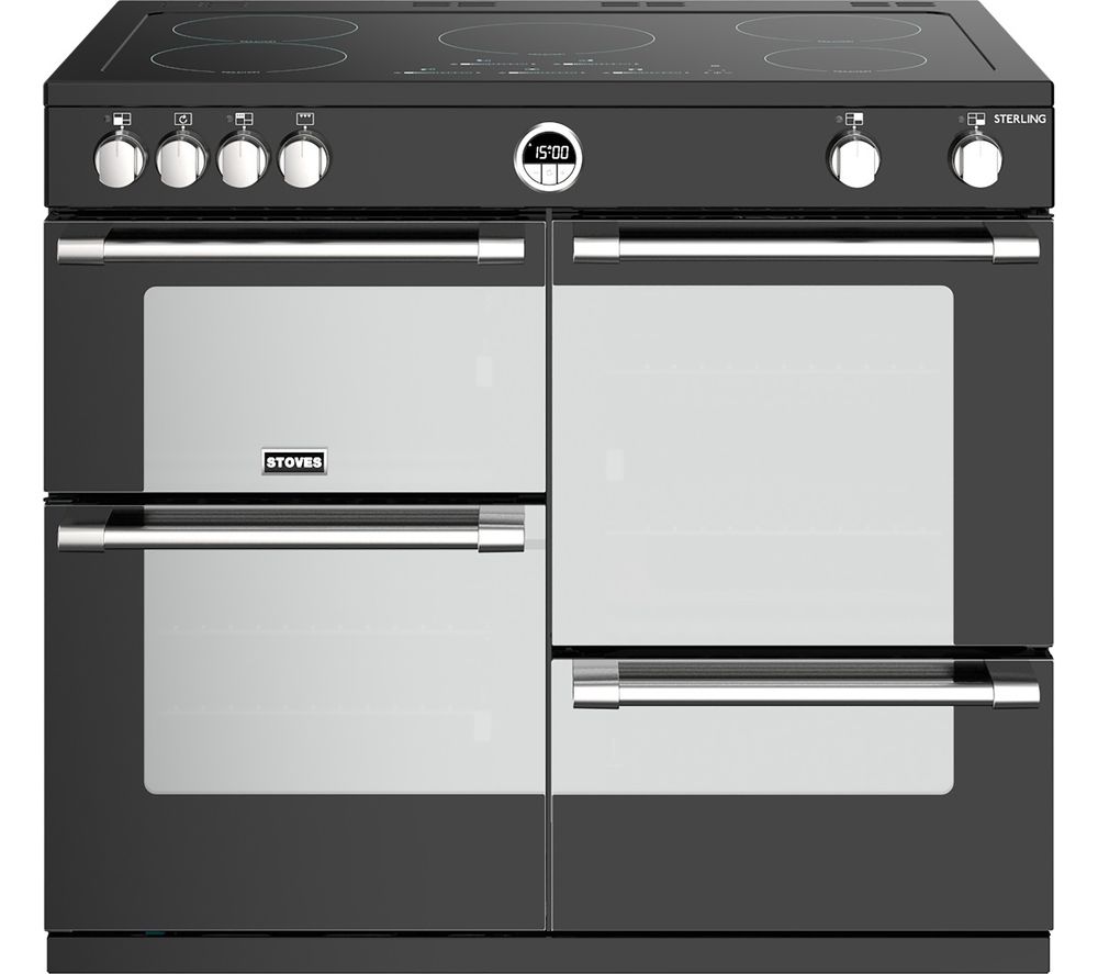 STOVES Sterling S1000Ei BK 100 cm Electric Induction Range Cooker Reviews