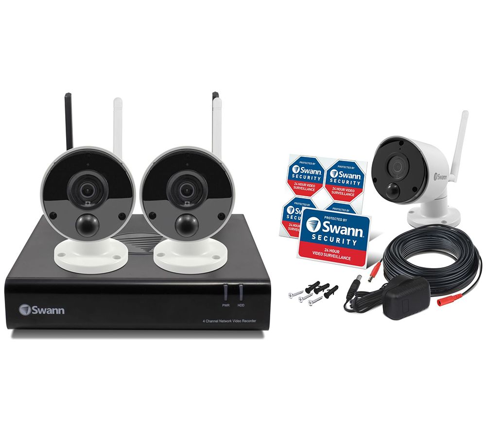 SWANN NVW-490 4-Channel Full HD 1080p Security System Bundle Reviews