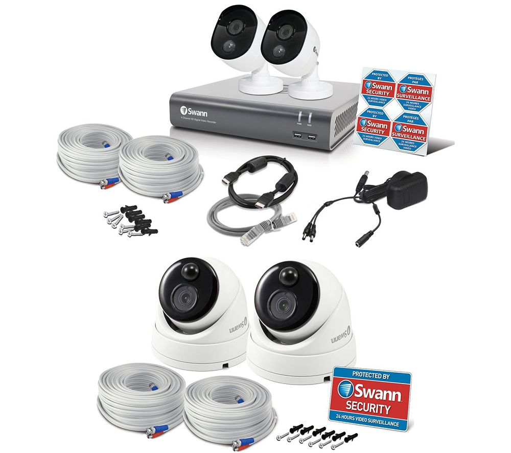 SWANN SWDVK-445802V-UK Smart Security System & Dome Camera Twin Pack Bundle Reviews