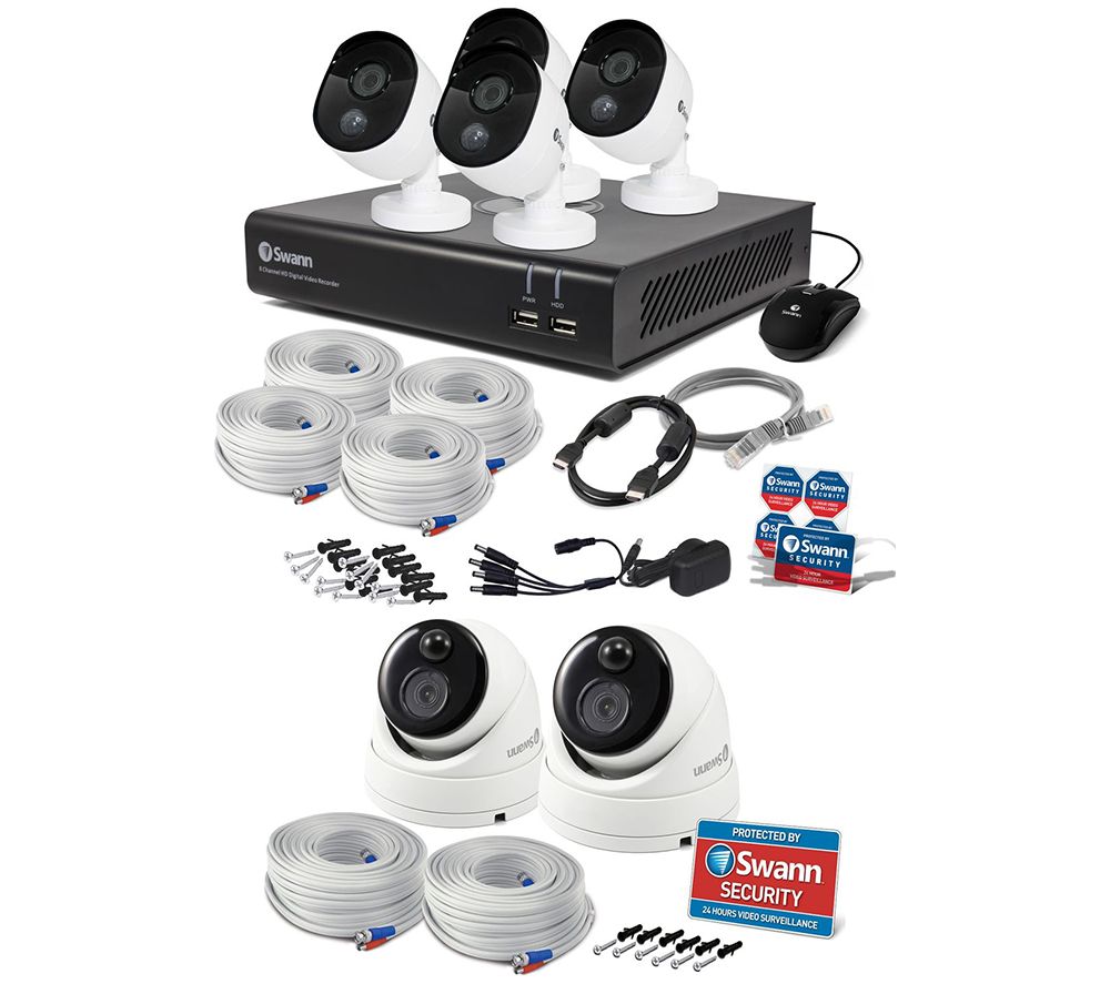 SWANN SWDVK-844804V-UK Smart Security System & Dome Camera Twin Pack Bundle Reviews