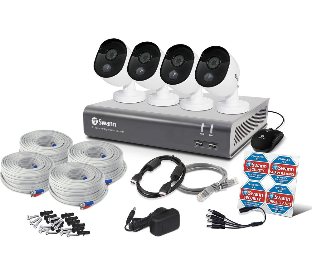 SWANN SWDVK-845804V 8-Channel Full HD 1080p Smart Security System Reviews