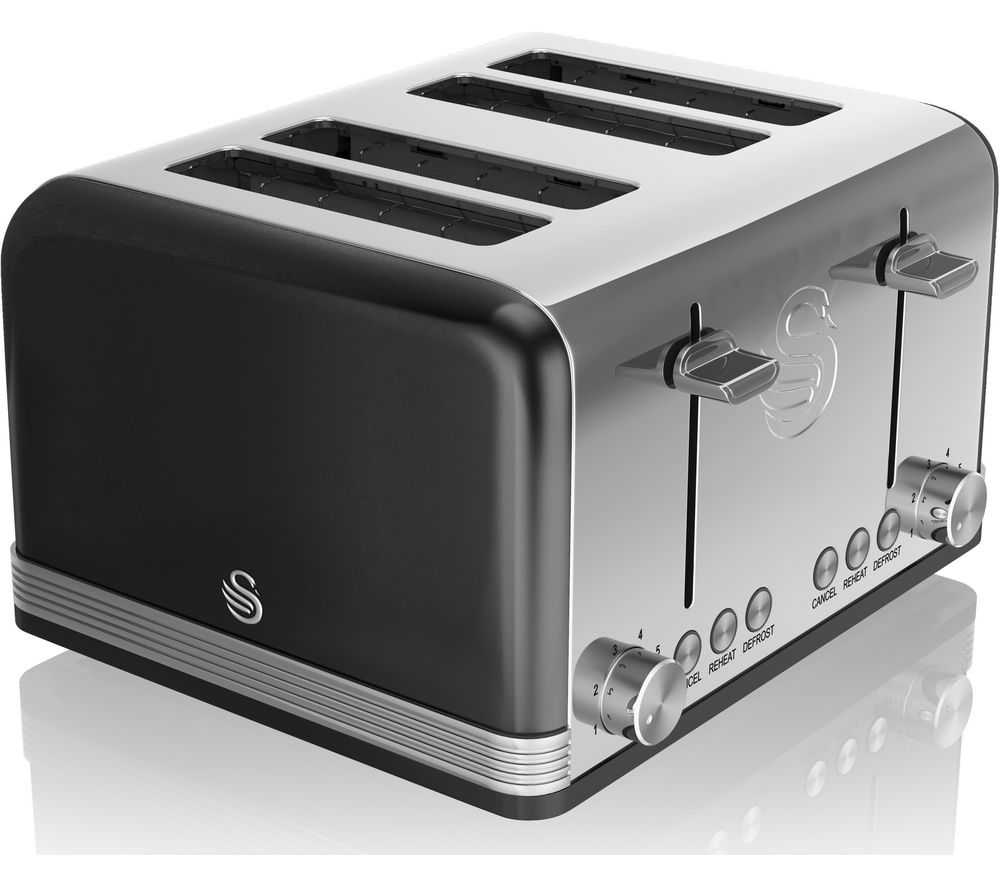 SWAN Retro ST19020BN 4-Slice Toaster Reviews