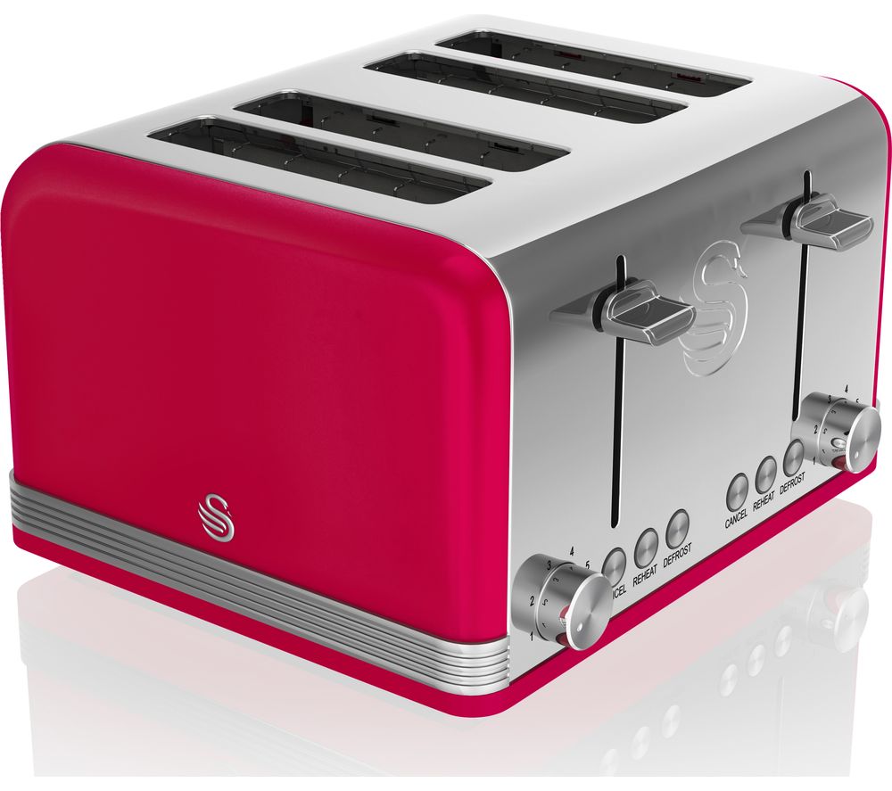 SWAN Retro ST19020RN 4-Slice Toaster Reviews