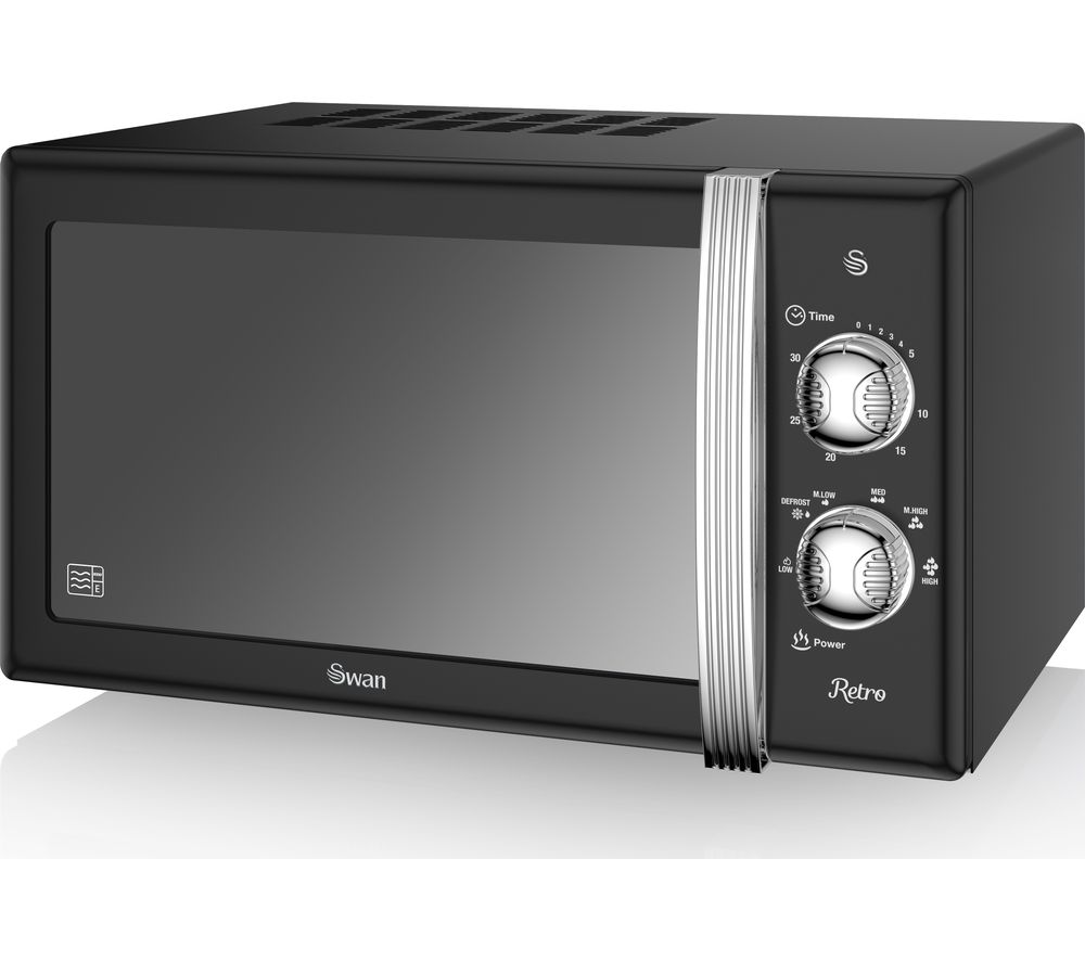 SWAN SM22130BN Solo Microwave Reviews