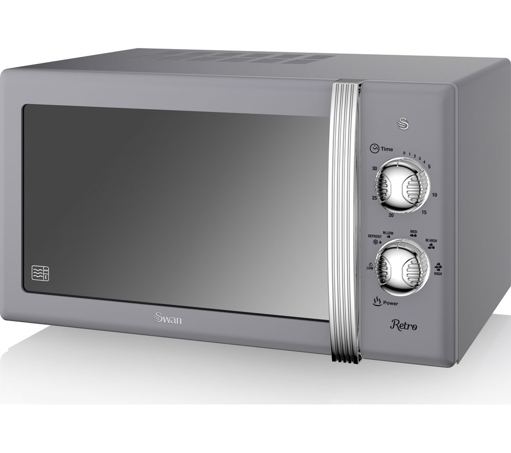 SWAN SM22130GRY Solo Microwave Reviews