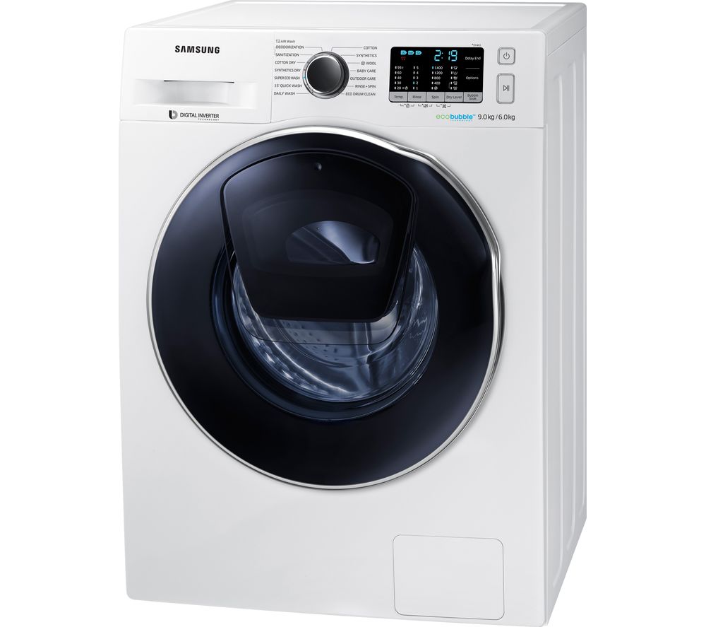 Samsung Washer Dryer ecobubble WD90K5B10OW 9 kg Reviews