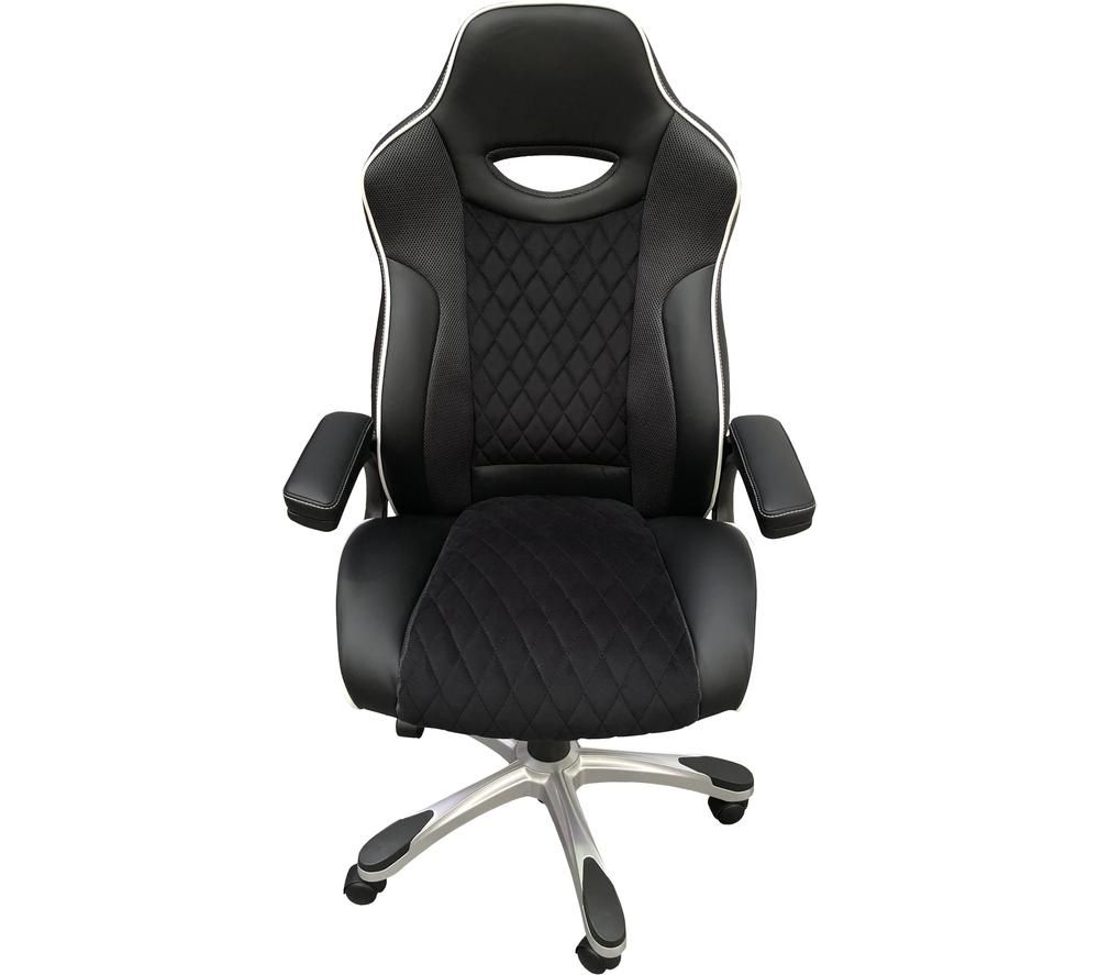 Silverstone Faux-Leather Tilting Executive Chair Reviews