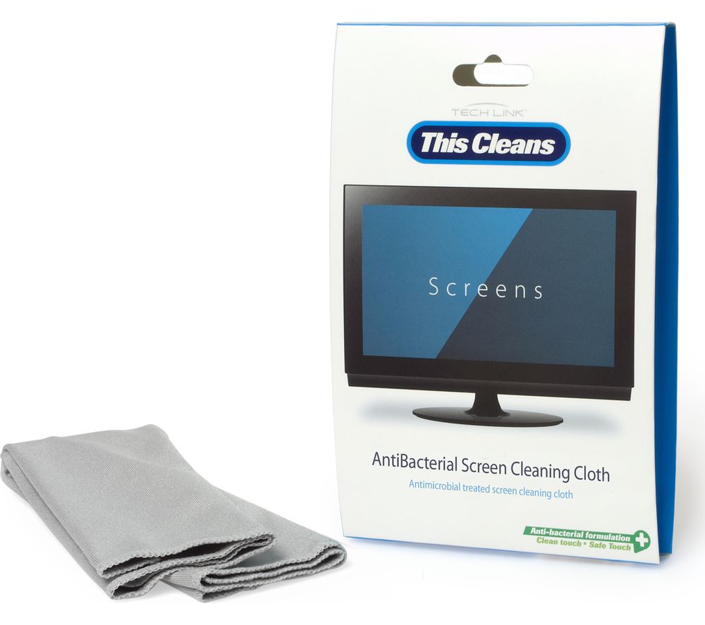 TECHLINK This Cleans Anti-Bacterial Screen Cleaning Cloth Reviews