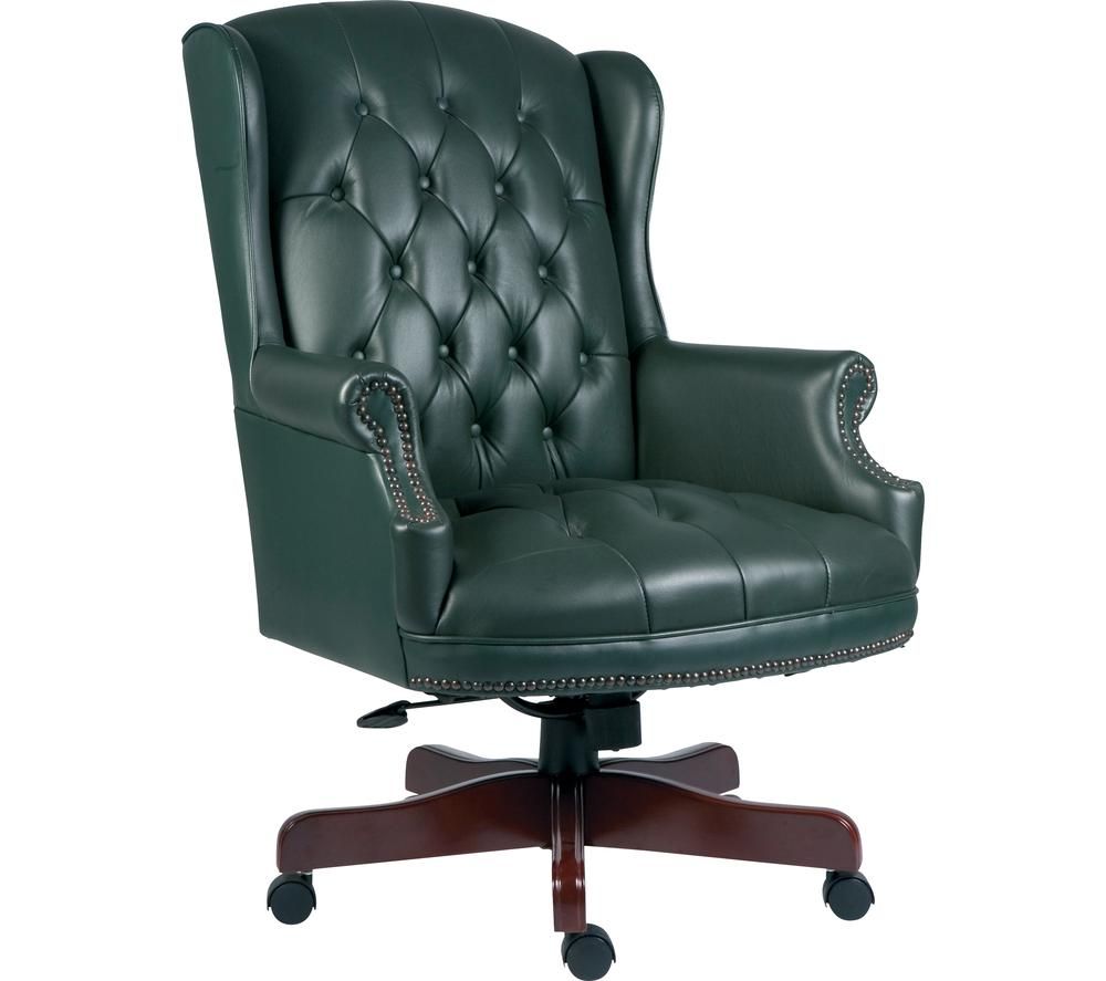 TEKNIK Chairman Bonded-leather Tilting Executive Chair Reviews