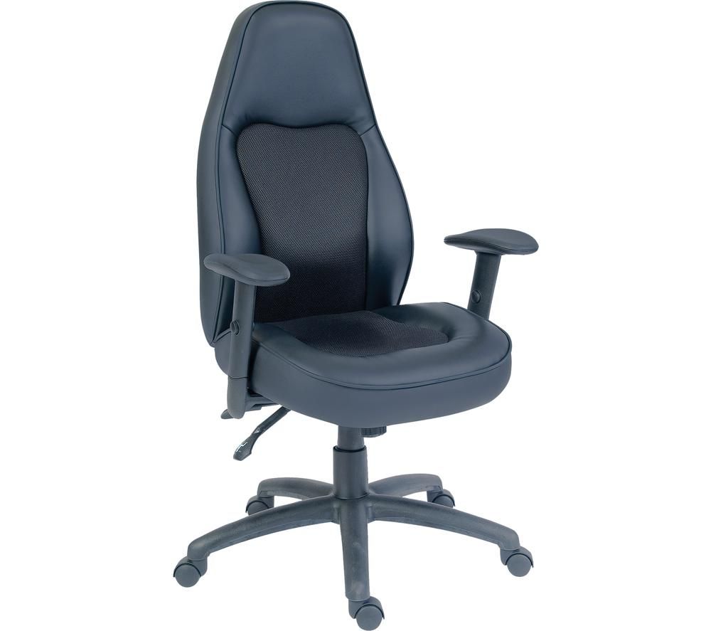 TEKNIK Rapide Bonded Leather & Mesh Fabric Tilting Executive Chair Reviews