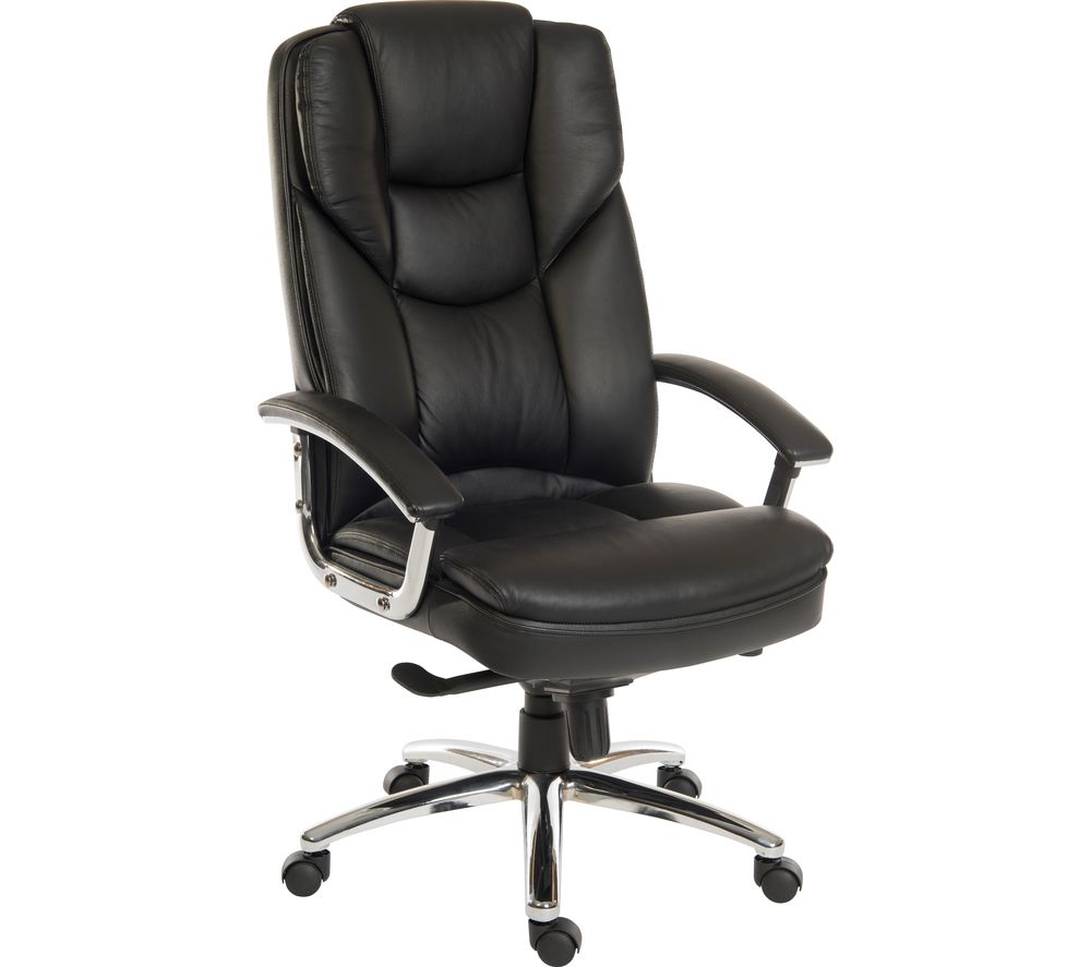 TEKNIK Skyline 9413086 Leather Tilting Executive Chair Reviews