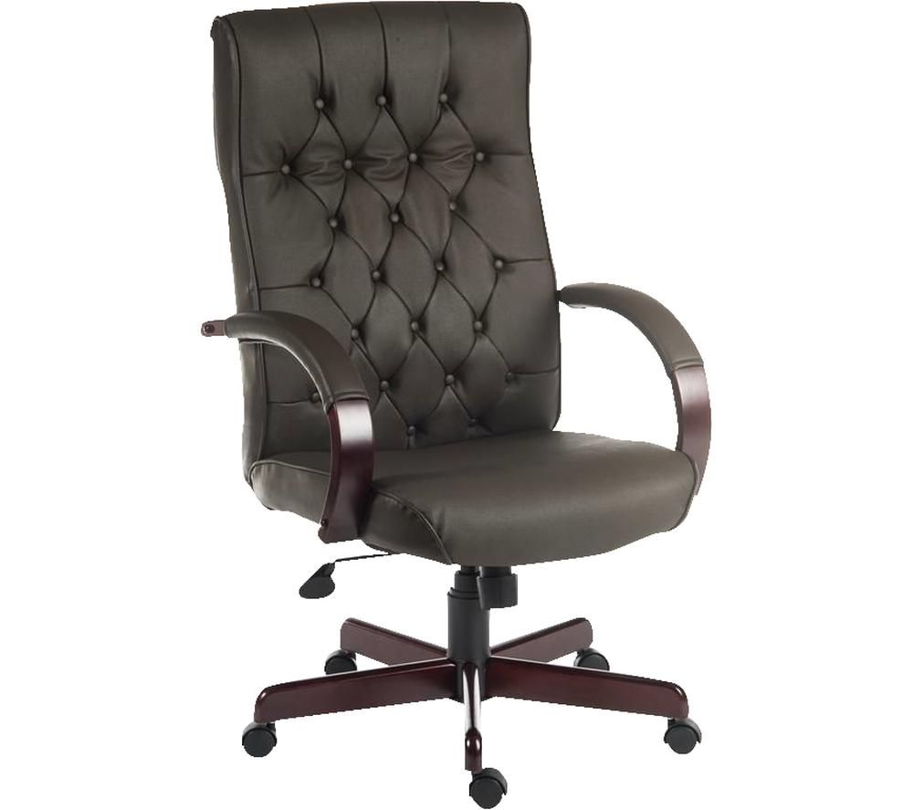 TEKNIK Warwick Bonded-leather Tilting Executive Chair Reviews