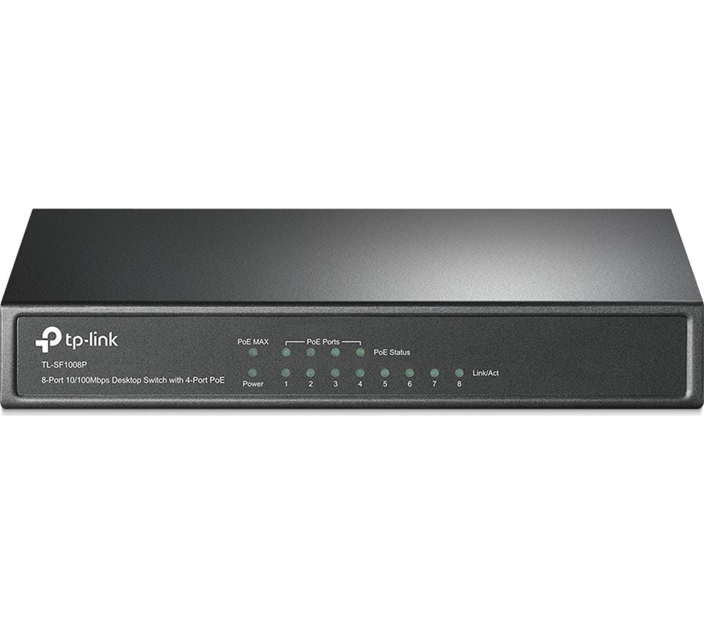 TP-LINK TL-SF1008P 8-Port Ethernet Switch Reviews