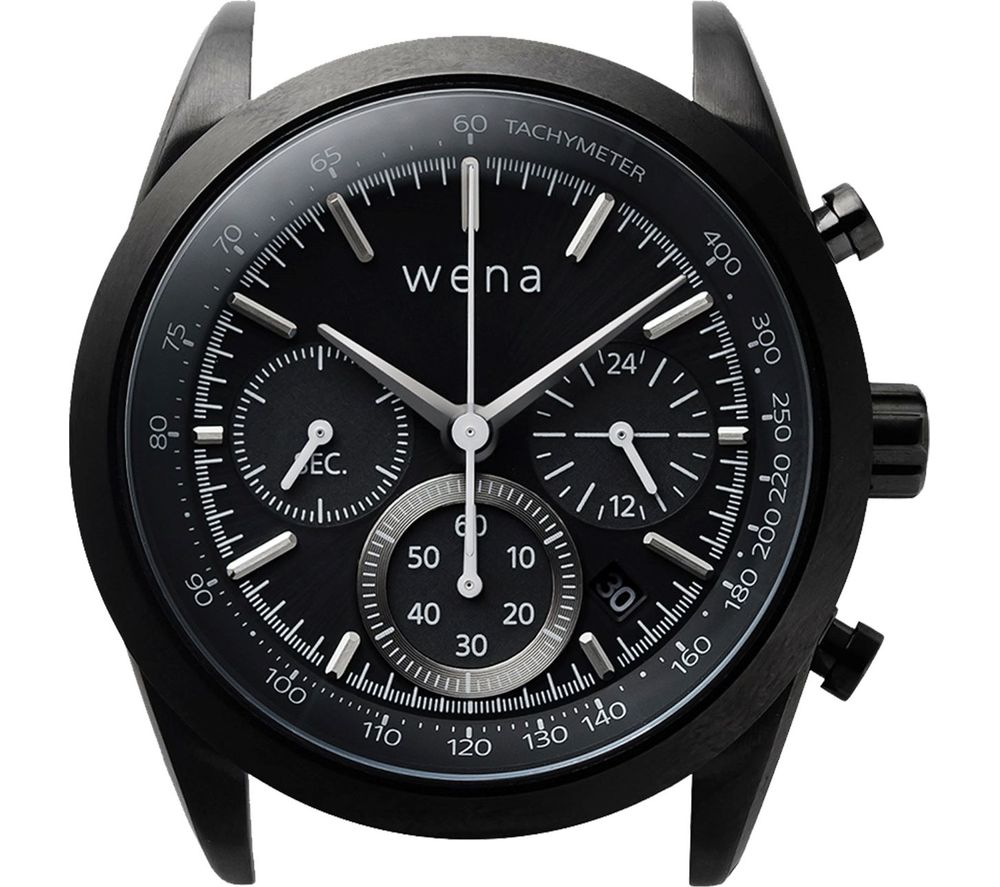 Wena Chronograph Solar WNW-HCS01B Watch Head Reviews