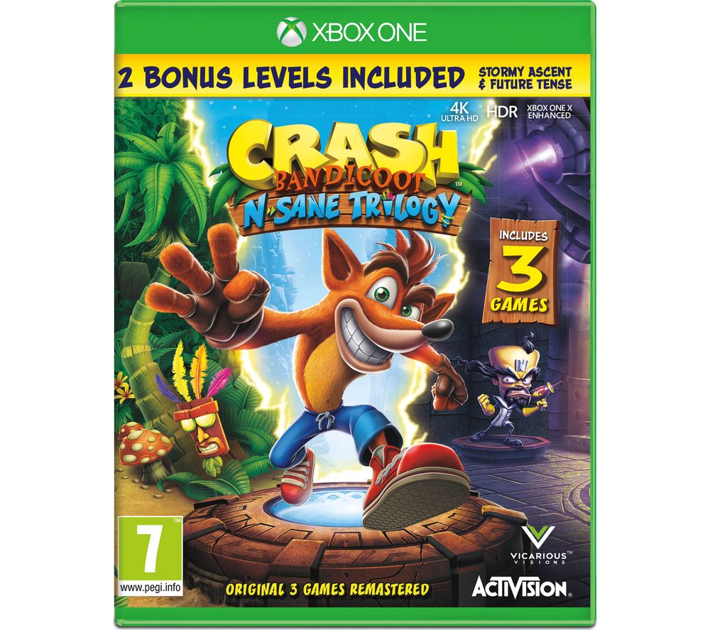 XBOX ONE Crash Bandicoot N-Sane Trilogy Reviews