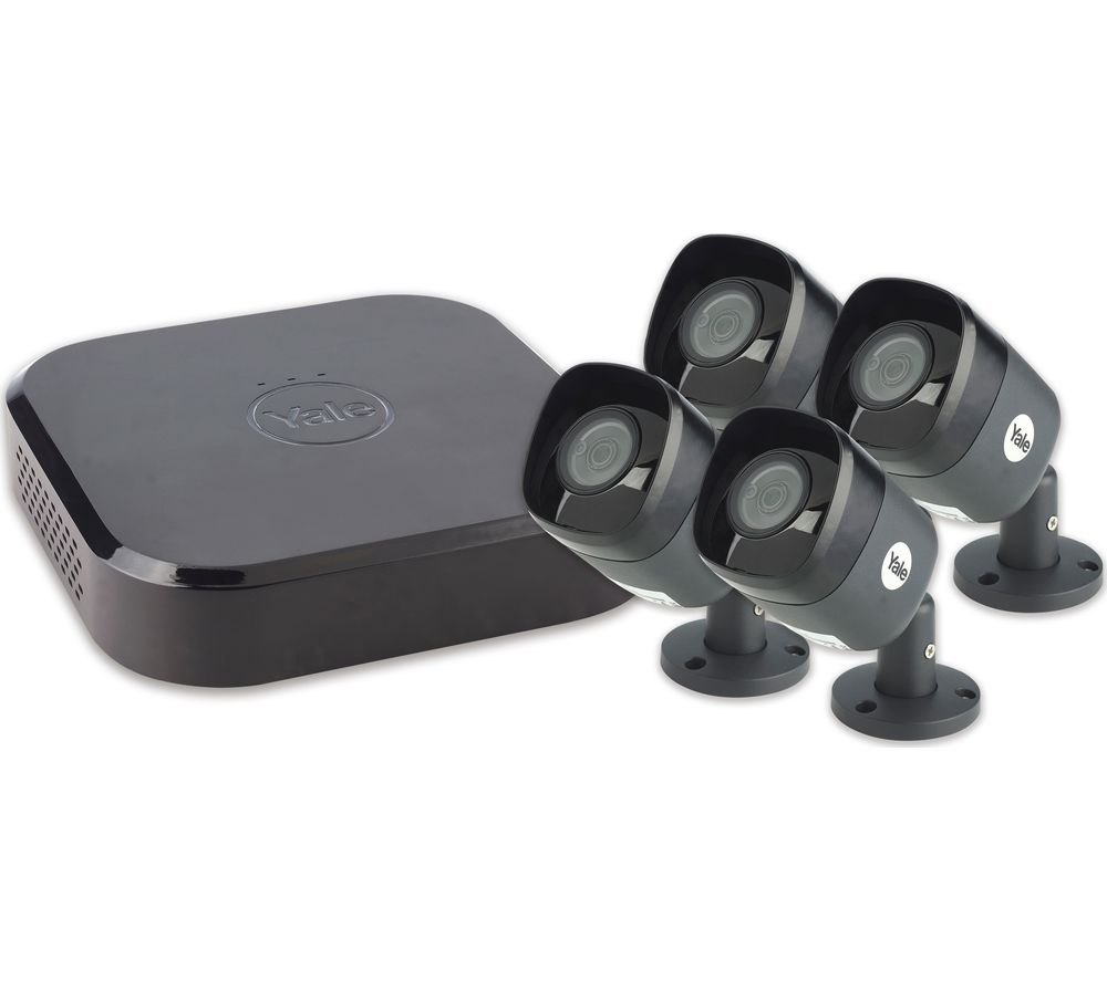 YALE SV-8C-4ABFX Full HD 1080p 8-Channel Smart CCTV Kit Reviews